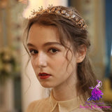 Bridal Tiara Delicate Floral Shape Headwear