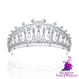 Zircon Pearl Bridal Wedding Tiara