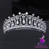 Zircon Pearl Bridal Wedding Tiara