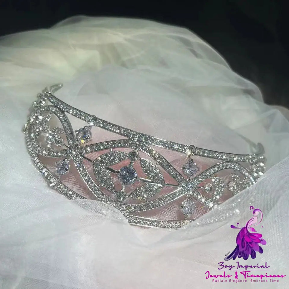 New Zircon Bridal Tiara