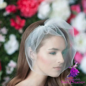 Elegant Short Wedding Veil