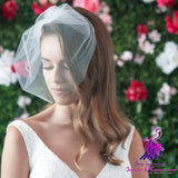 Elegant Short Wedding Veil