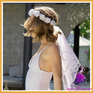 Bridal Wreath Veil