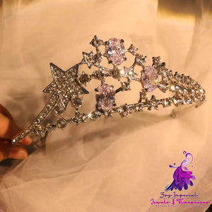 Zircon Star Bride Crown Princess