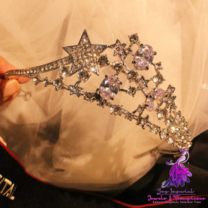 Zircon Star Bride Crown Princess