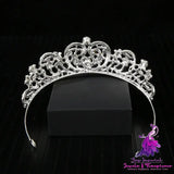 Crown Bride Wedding Zirconia Stone