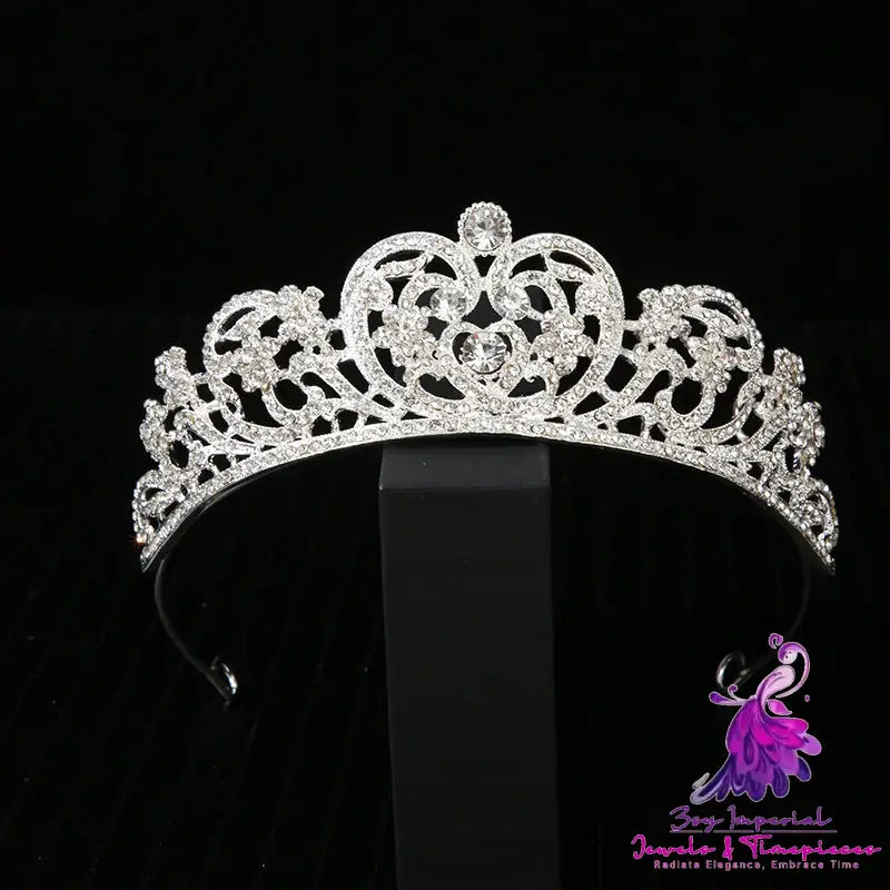 Crown Bride Wedding Zirconia Stone