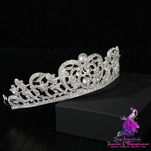 Crown Bride Wedding Zirconia Stone