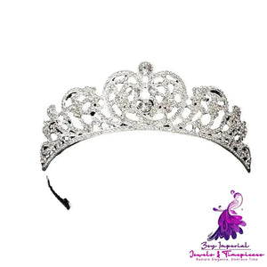 Crown Bride Wedding Zirconia Stone