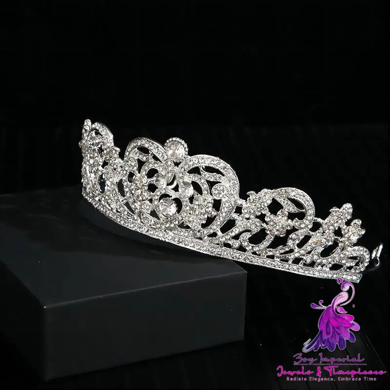 Crown Bride Wedding Zirconia Stone