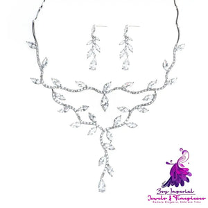 Bride Set Zircon Necklace