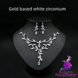 Bride Set Zircon Necklace