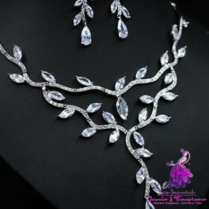 Bride Set Zircon Necklace