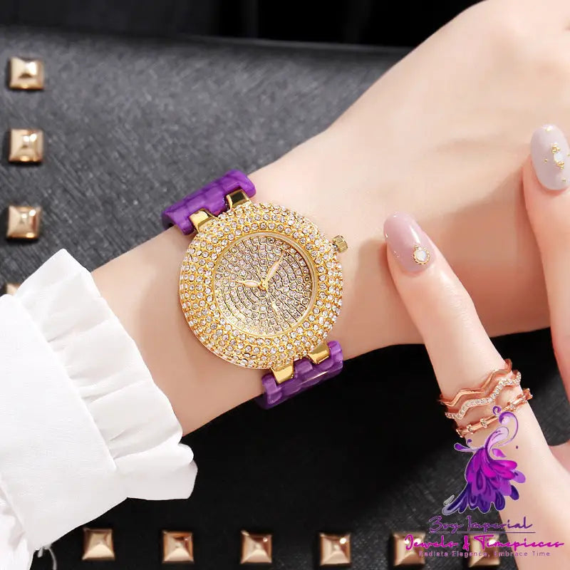 Gypsophila Stars Luxury Watch