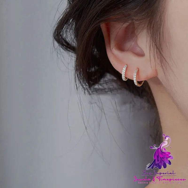 Fashion Temperament Silver Earrings