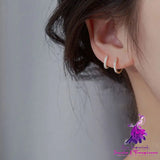 Fashion Temperament Silver Earrings