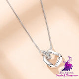 S925 Silver Buckle Necklace