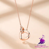 S925 Silver Buckle Necklace