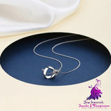 S925 Silver Buckle Necklace