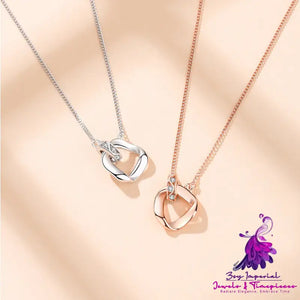 S925 Silver Buckle Necklace