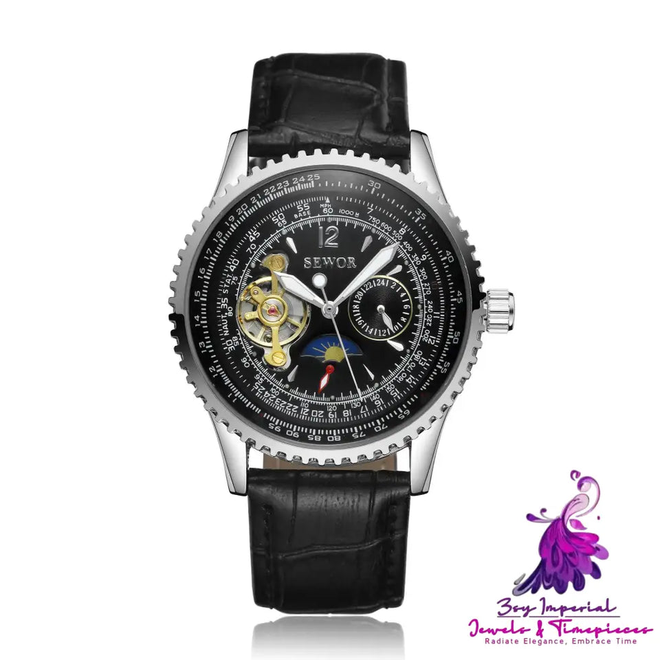 Business Mechanical Watch with Calendar