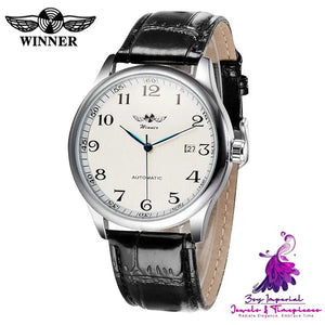 Simple Stainless Steel Men’s Business Watch