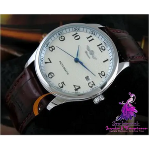 Simple Stainless Steel Men’s Business Watch