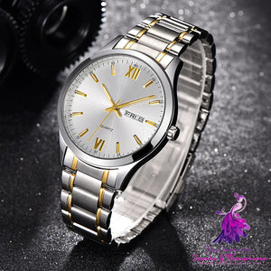 Business Waterproof Quartz Watch