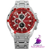 Fashion Steel Men’s Watch