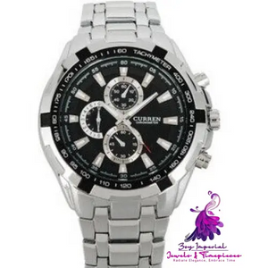 Fashion Steel Men’s Watch