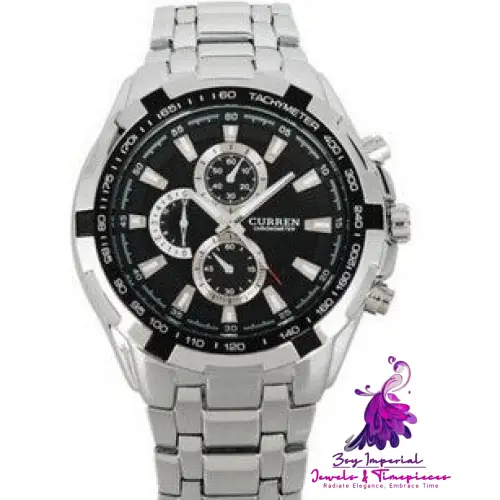 Fashion Steel Men’s Watch