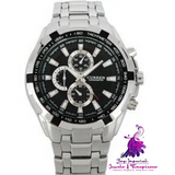 Fashion Steel Men’s Watch