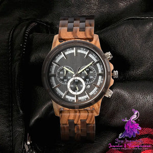 Business Multi-function Quartz Watch