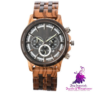 Business Multi-function Quartz Watch