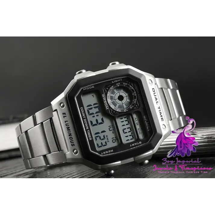 Business Steel Belt Multi-function Men’s Watch