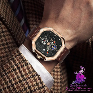 Premium Square Fashion Men’s Watch