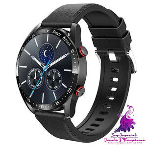 ECG PPG Business Smart Watch with Stainless Strap