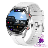 ECG PPG Business Smart Watch with Stainless Strap