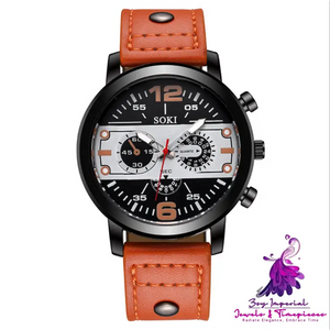 Casual Business Men’s Quartz Watch