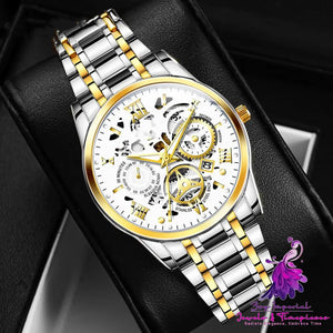 Fashion Waterproof Business Quartz Watch