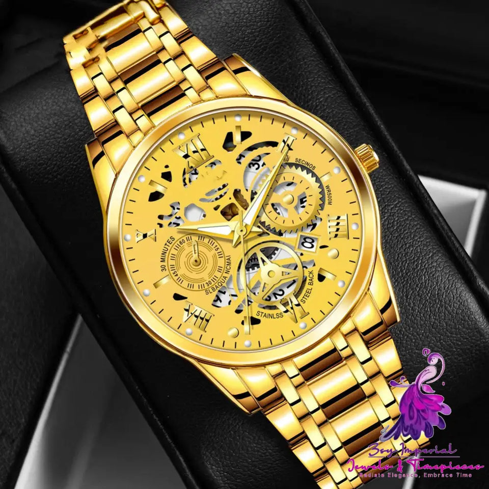 Fashion Waterproof Business Quartz Watch