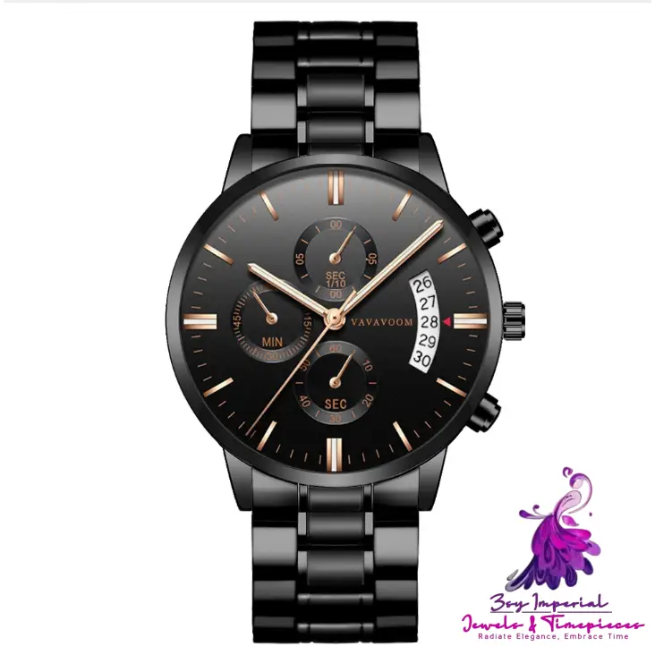 Business Leisure Steel Men’s Watch