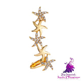 Full Crystal Butterfly Ear Clip