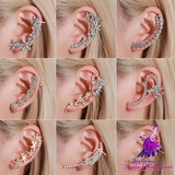 Full Crystal Butterfly Ear Clip