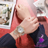 Diamond Butterfly Zircon Bracelet Quartz Watch