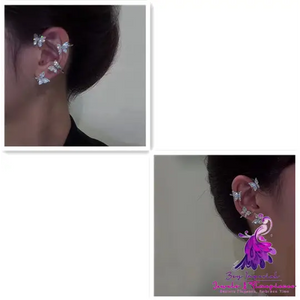 Stylish Butterfly Ear Clip Jewelry