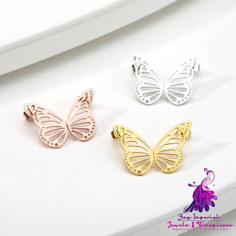 Korean Butterfly Studs