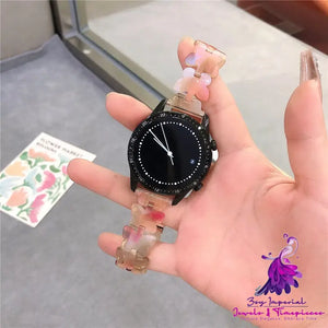 Resin Butterfly Laser GT2 Watch Strap