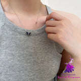 Color-changed Butterfly Necklace