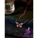 Butterfly Necklace Ring Earrings Fashion